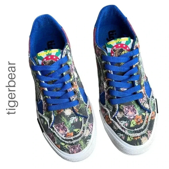 TIGERBEAR | WOMEN’S SNEAKER JUNGLECAT | SIZE: 7.5 - Picture 1 of 12